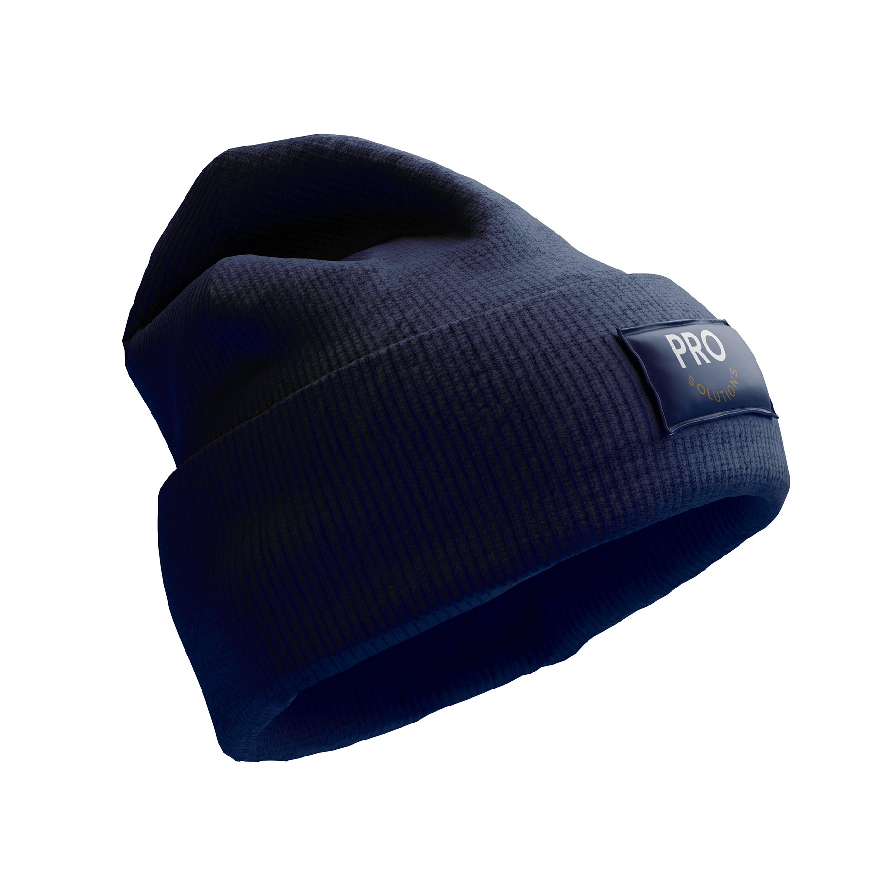 Blue Wool Beanie